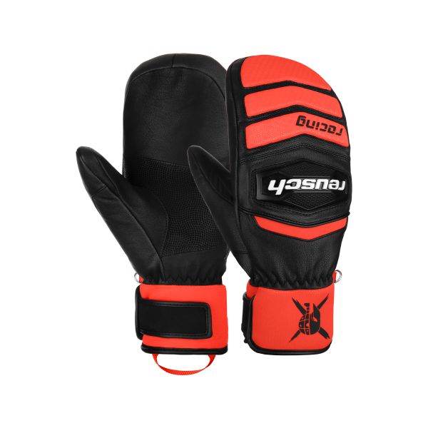 Reusch Worldcup Warrior GS Junior Mitten 6271411 7809 black red 1